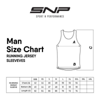 SNP - CHICHAGO MAROON Run - Men - Sleeveless